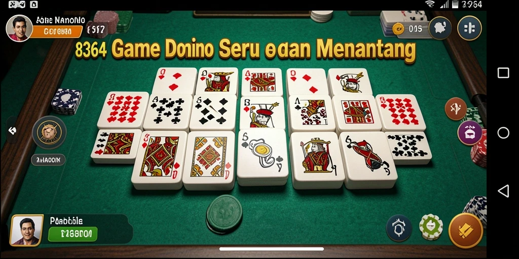 Gameplay menakjubkan di dalam permainan Domino 8364.