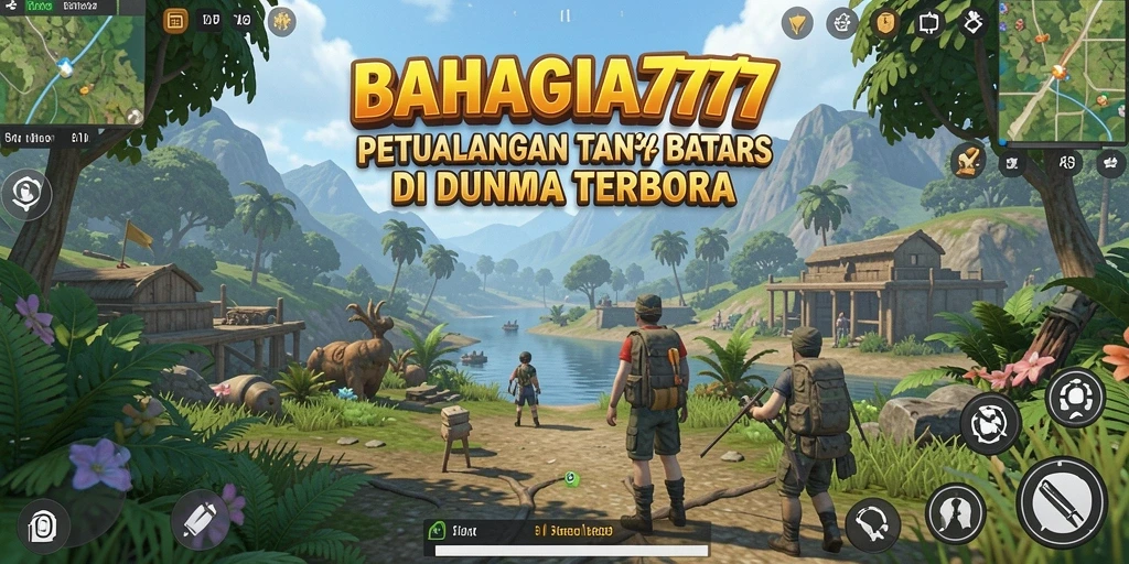 Screenshot gameplay BAHAGIA777 yang menampilkan eksplorasi dunia terbuka.