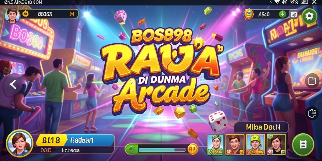Tangkapan layar gameplay BOS898 menunjukkan keseruan dalam menyelesaikan tantangan arcade.