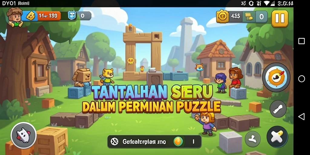 Tampilan gameplay DY01 yang menantang dan menarik.