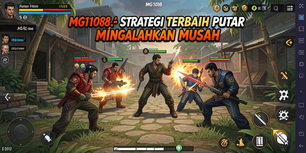 Tampilan gameplay dinamis dan menarik di MG108.
