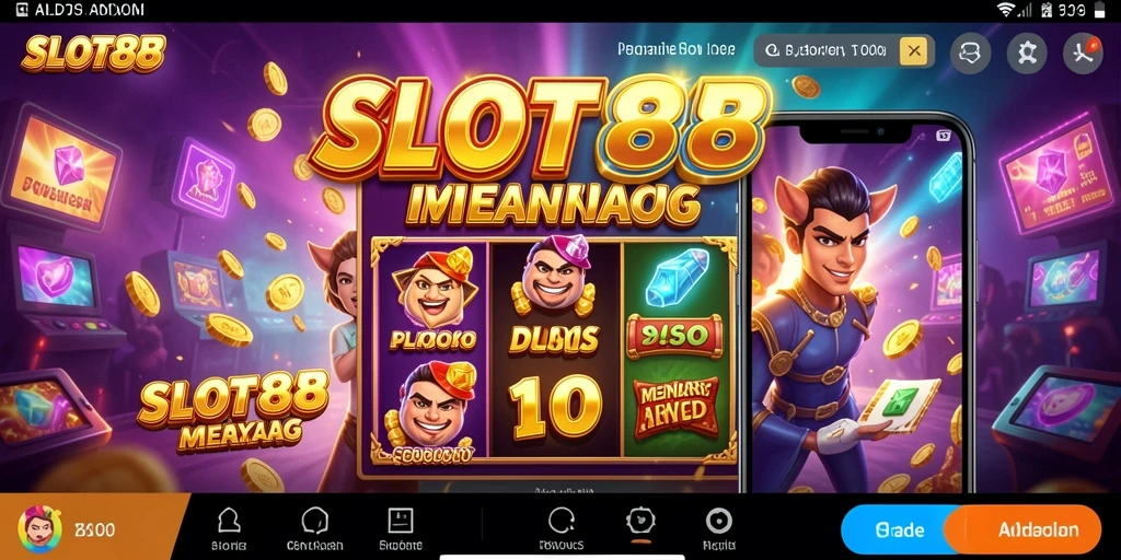 Tampilan menawan dari permainan SLOT88 dalam aksi.