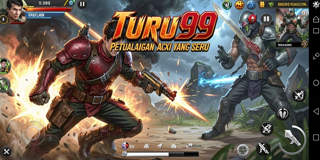 Gameplay menegangkan di TURU99 yang penuh aksi.