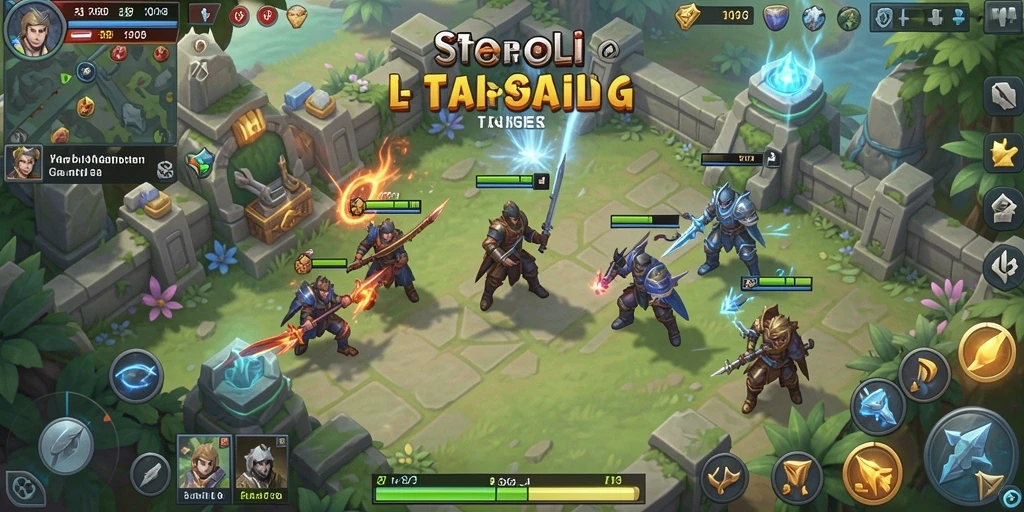 Tampilan gameplay V07 yang menarik dengan strategi SLG mendebarkan.